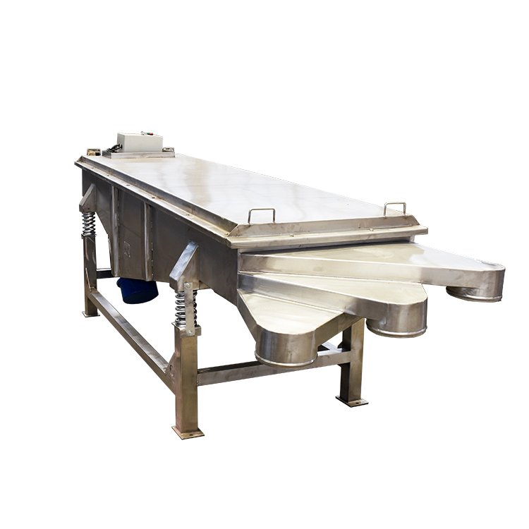 Linear vibrating screen