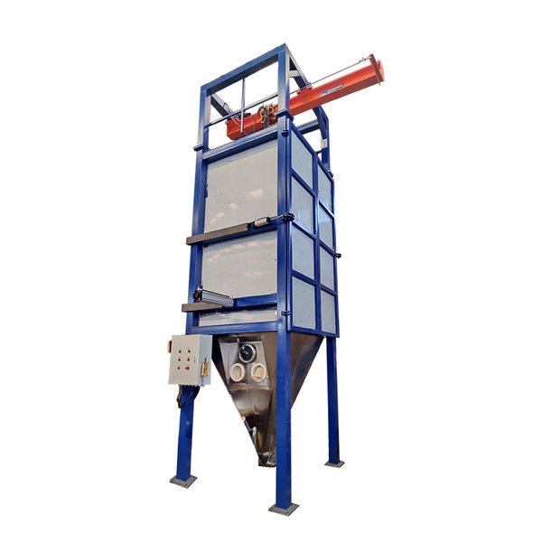 Closed bulk bag unloader