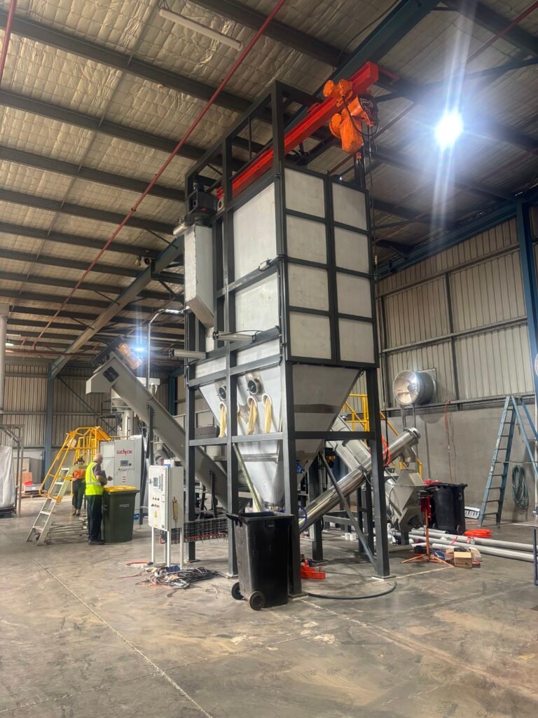 Fully Enclosed Dust-Free Material Handling System: Customized for Australian Plastic Sector​