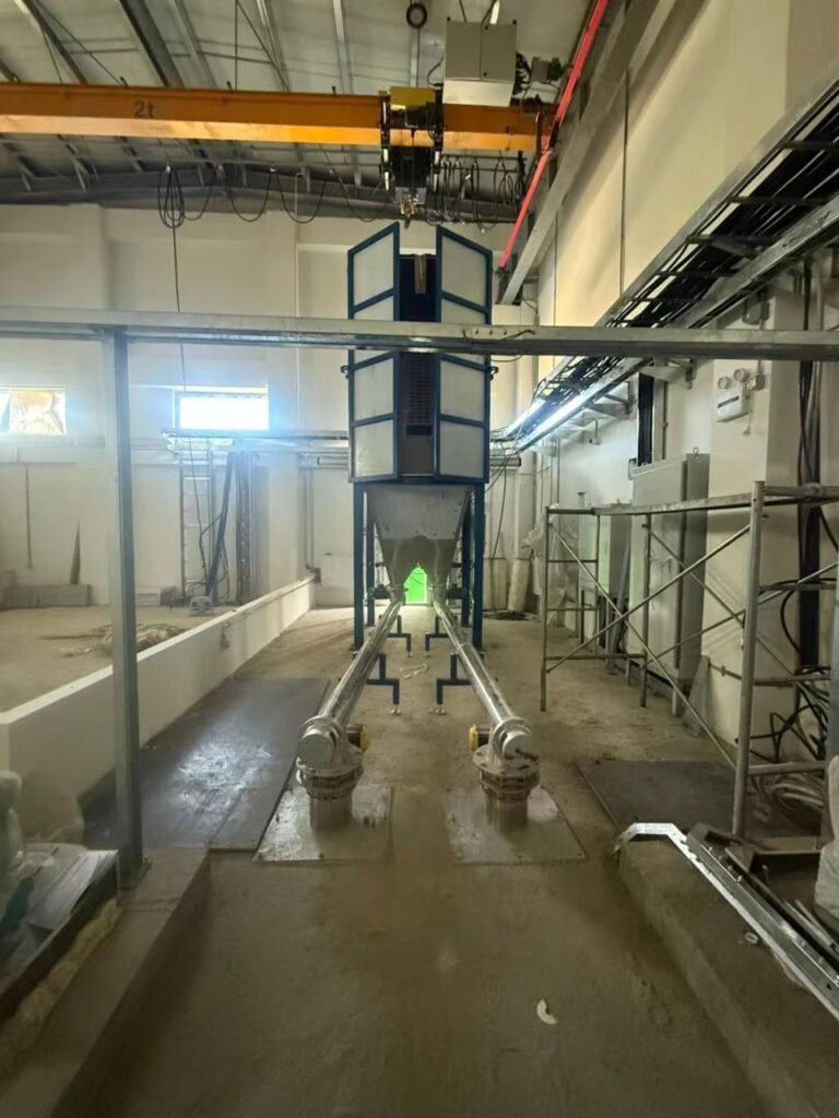 Enclosed Bulk Bag Unloading & Conveying System: Tailored for Mongolian Wastewater Treatment Projects