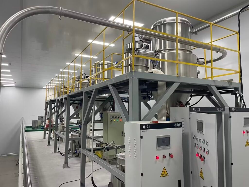 Integrated System for Automatic Weighing dosing and Conveying